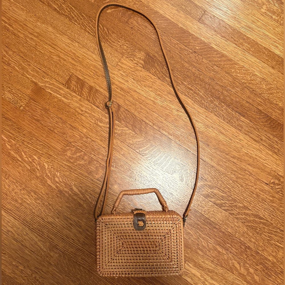 Woven Crossbody Bag